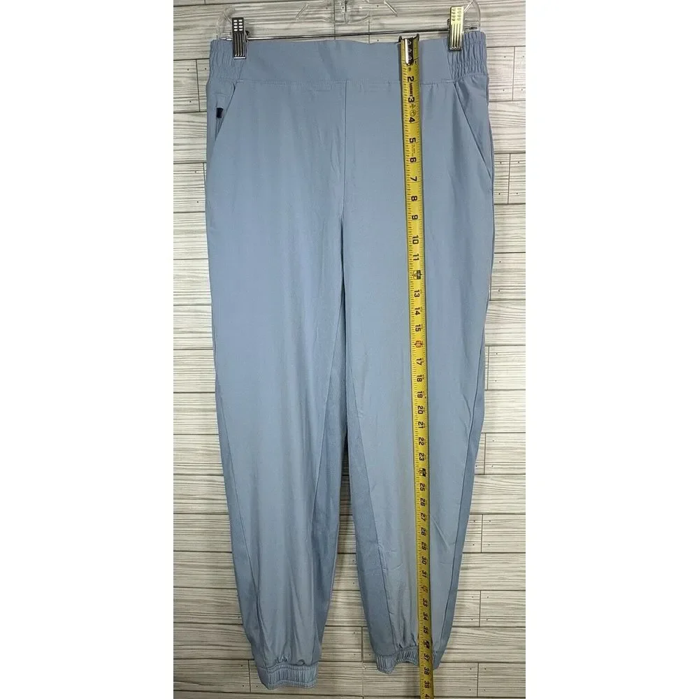 ATHLETA‎ Women's Brooklyn Lined Jogger Pants Polyester Size 6 Baby Blue